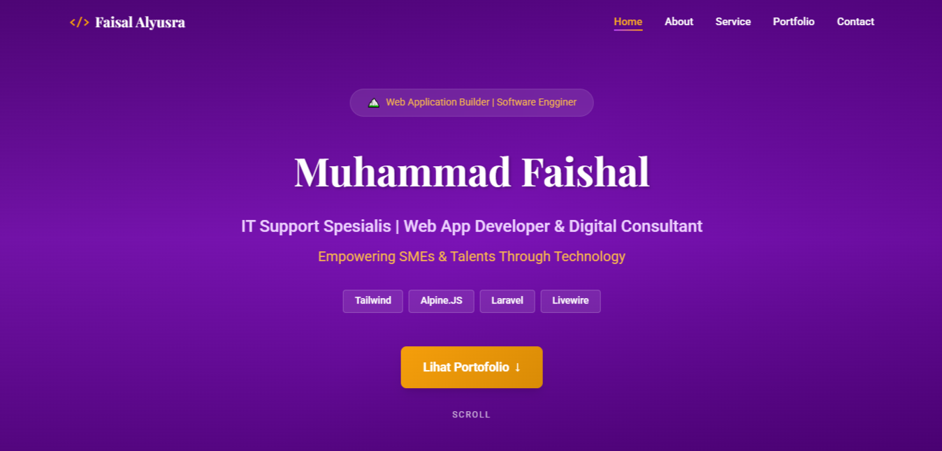 Preview Landing Page